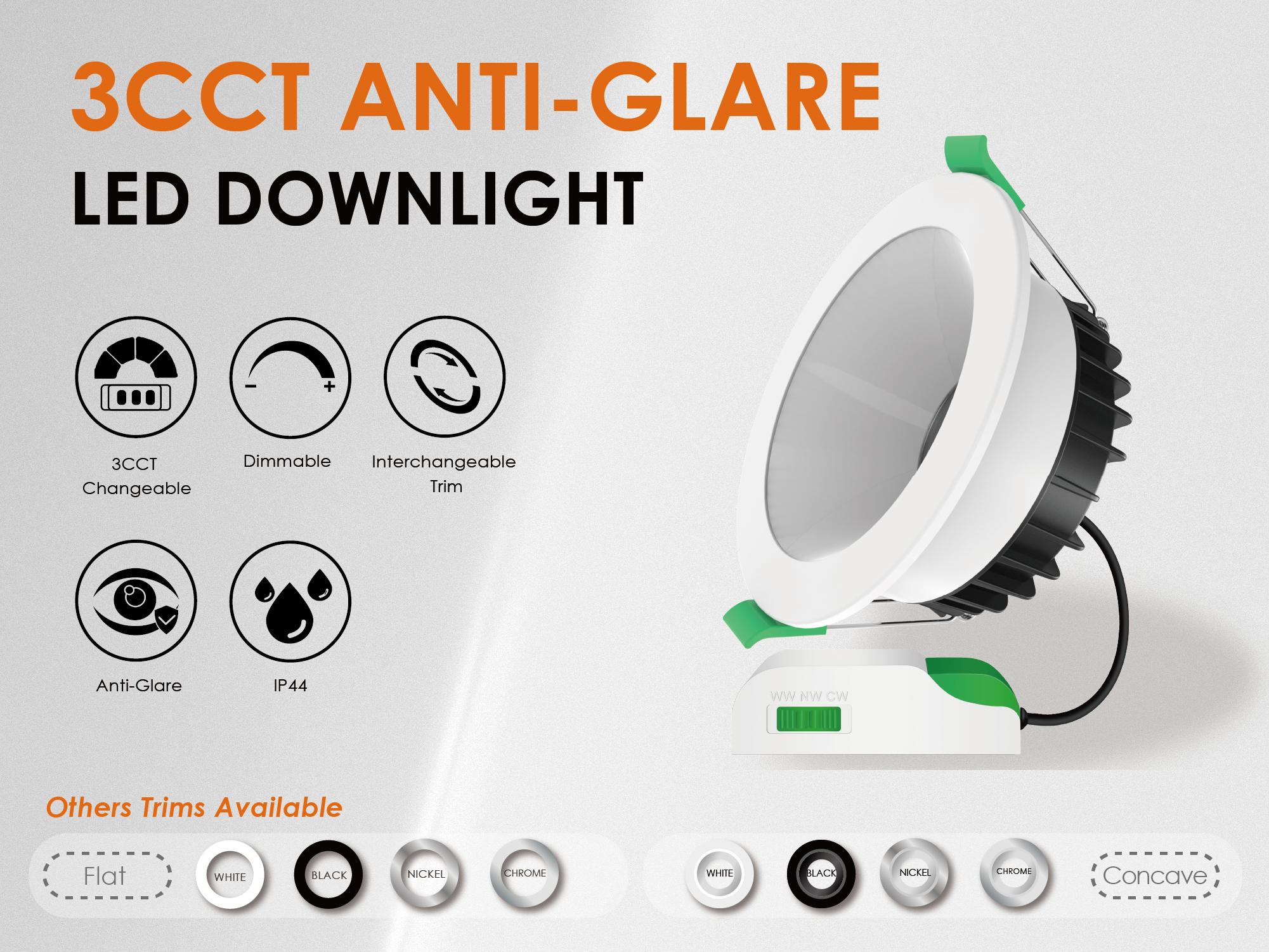 【What's New】Upgraded SH2 Anti-Glare Downlights