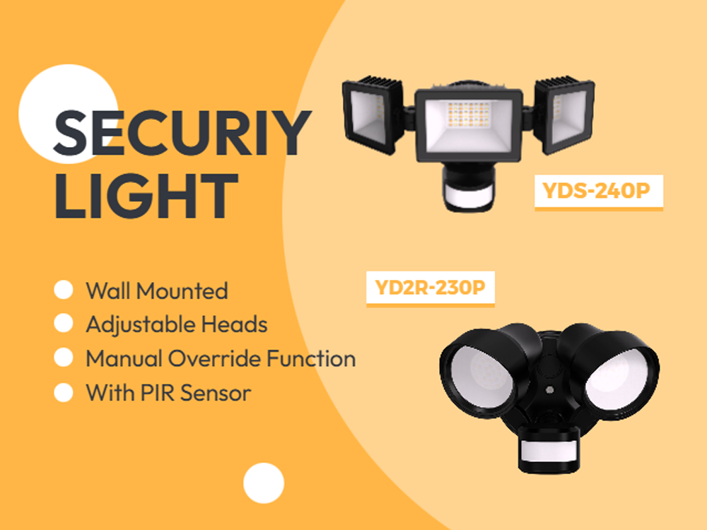 Safety Meets Style: Advanced Security Lighting